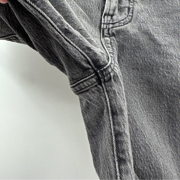 Madewell The Petite Perfect Vintage Jean in Cosner Wash: Knee-Rip Edition Sz 26P - Picture 7 of 15